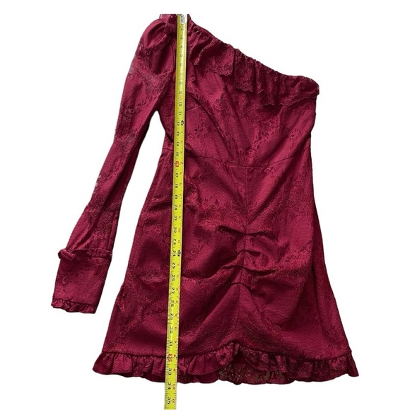 Alexis Ilana Lace Mini One Shoulder Dress - Picture 10 of 15